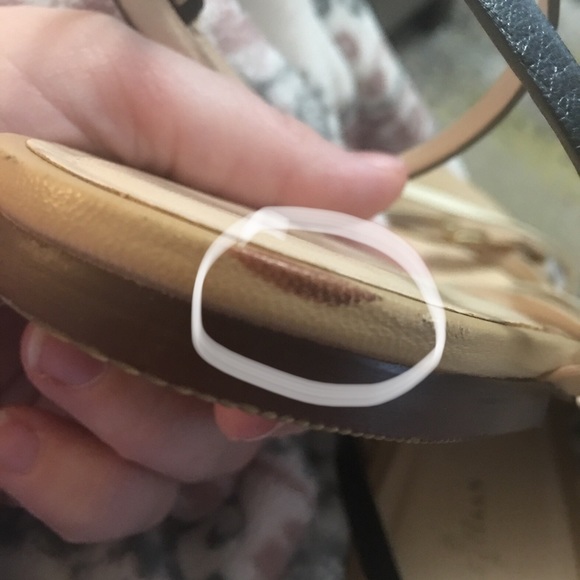 Cole Haan Jensen Strap Leather black cream Sandal - Picture 10 of 11